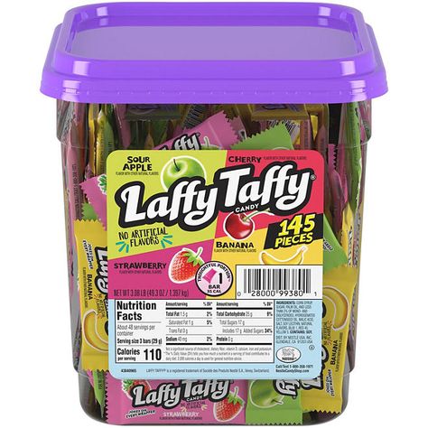 Laffy Taffy Assorted Flavors (49.3 oz.) - Sam's Club Laffy Taffy Candy, Bulk Shopping, Taffy Candy, Banana Bars, Cherry Apple, Laffy Taffy, Cherry Candy, Chewy Candy, Summer Snacks