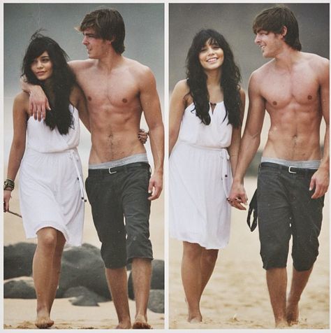 #tbt to the cutest couple ever Gabriela Montez, Zac Efron Vanessa Hudgens, Estilo Vanessa Hudgens, Zac And Vanessa, Troy And Gabriella, Zac Efron And Vanessa, High School Musical Cast, How To Look Attractive, High School Musical 3