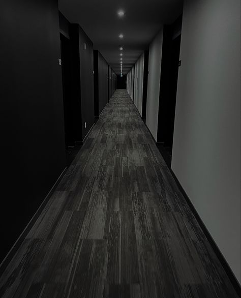 Creepy Hotel Aesthetic, Closed Door Aesthetic, Sinister Aesthetic, Scary Hotel, Hallway Dark, Dark Office, Black Hallway, Giger Alien, Creepy Backgrounds