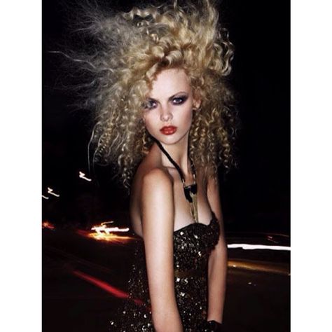 2008. Photo @andrewotoolestudios hair @frankapostolopoulos make-up @kylieotoole wardrobe @janabartolo coloured @mariamenegd @bibacarlton #biba #bibasalons Messy Teased Hair, Curly Punk Hair, Insane Woman, 2016 Hair Trends, Cool Hairstyles For Girls, Messy Curls, Teased Hair, Makeup Hairstyles, Crimped Hair