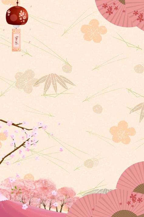 Winter Travel Food Japanese Style Chinese New Year Wallpaper, Chinese New Year Background, Japanese Background, Chinese Background, Plan Image, Cherry Blossom Japan, Japanese Travel, Beauty Background, Cherry Blossom Branch