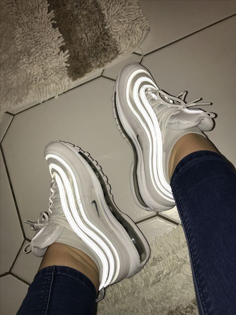 -CHAUSSURES-👟 Basketball Baby, Fashion Male, Fresh Shoes, Shoe Inspo, White Nike, Nike Air Max 97, Slides Shoes, Dream Shoes, Sneaker Heels