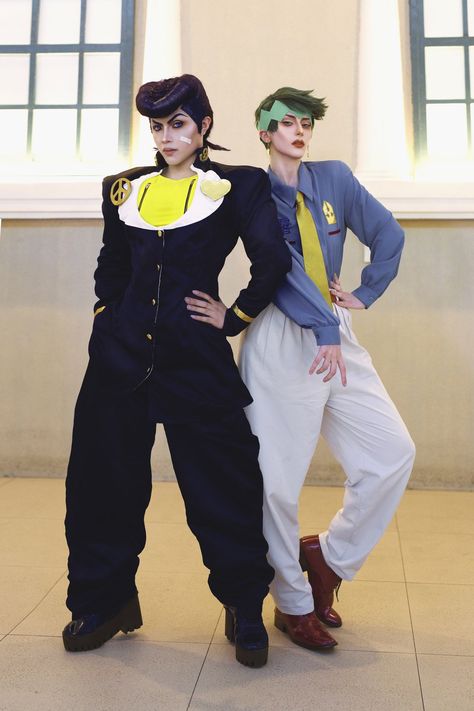 Josuke Cosplay, Jojo Anime, Amazing Cosplay, Jojo Bizzare Adventure, Jojo Bizarre, Jojo's Bizarre Adventure, Cosplay Anime, Academic Dress, Twitter