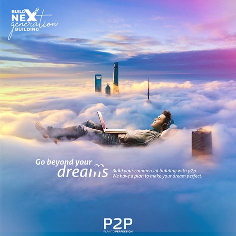 Social Media Campaign for P2P, Next Gen Building on Behance Instagram Ads Ideas, Travel Advertising Design, Social Media Campaign Design, Travel Creative, Brochure Design Creative, Real Estate Marketing Design, Social Media Branding Design, Poster Design Layout, Travel Advertising