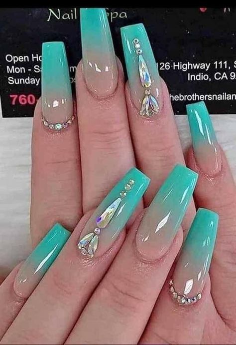 Nail Designs With Flowers, Bright Summer Acrylic Nails, Gradient Nail Design, Nail Art Designs Summer, Nail Swag, Instagram Nails, Summer Acrylic Nails, Gel Nail Designs, Coffin Nails Designs