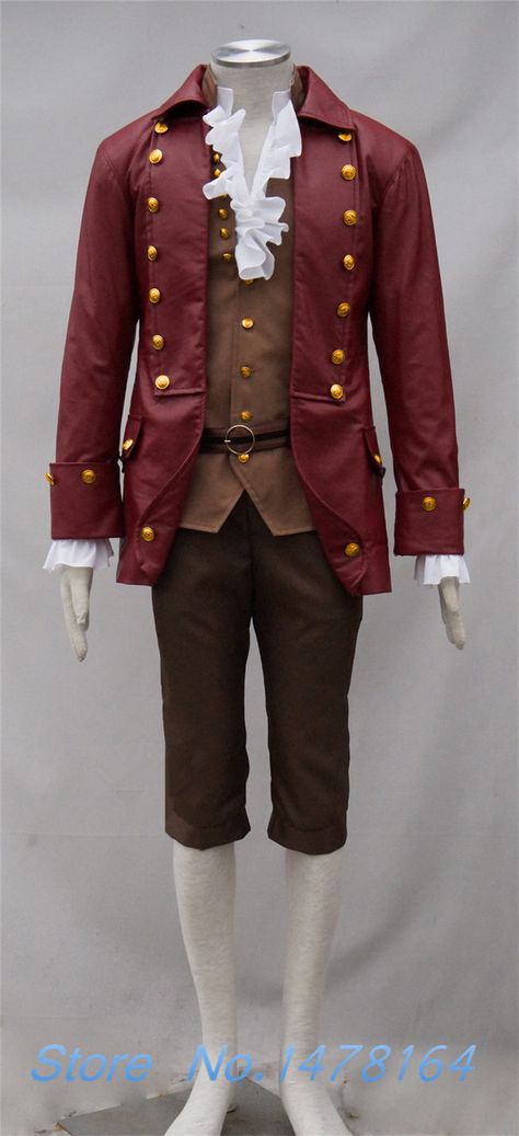 Beast Costume Men, Gaston Costume, Beauty And The Beast Gaston, Cosplay Halloween Costumes, Beauty And The Beast Costume, Market Scene, Medieval Cosplay, Beast Costume, Anime Party