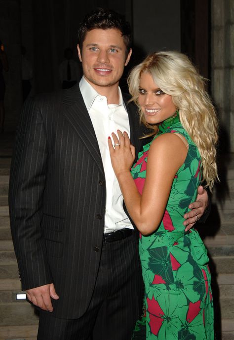 Jessica Simpson Nick Lachey, Nick And Jessica, Jessica Simpson Hair, Celebrity Divorce, 2006 Fashion, Nick Lachey, Jessica Ann, Gucci Spring, The Simpson