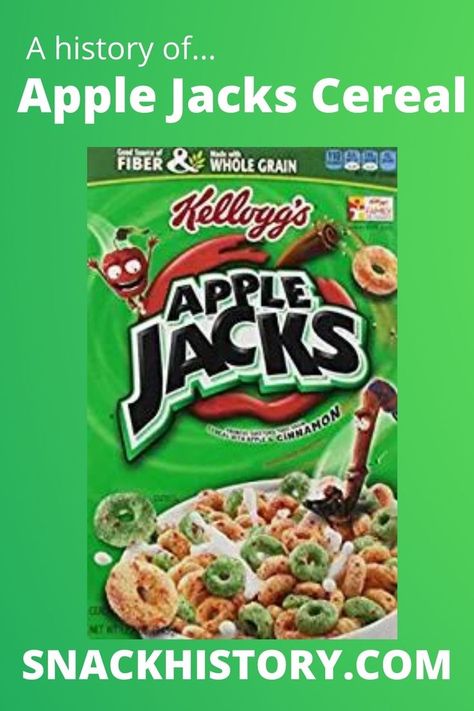 A history of Apple Jacks Cereal Apple Jacks Cereal, Apple Jacks, Fiber Cereal, Apple And Cinnamon, Healthy Cereal, Breakfast Cereal, Orange And Green, Sweet Breakfast, Pop Tarts