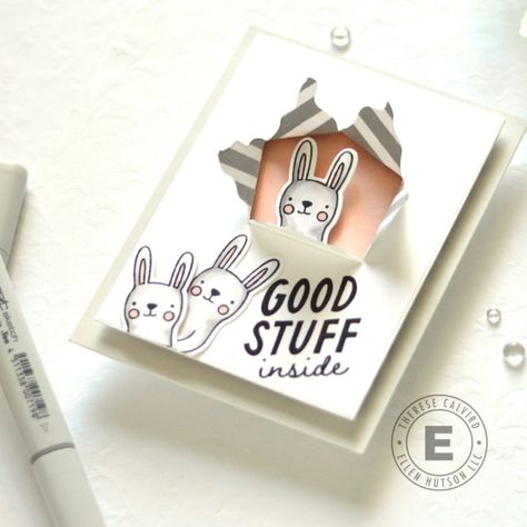 Peekaboo! It’s Time to Party and We are Rocking! | Ellen Hutson Peekaboo Cards, Party Animals, Interactive Cards, Party Animal, Oldies But Goodies, Cool Sketches, Masculine Cards, Its My Birthday, Animal Party