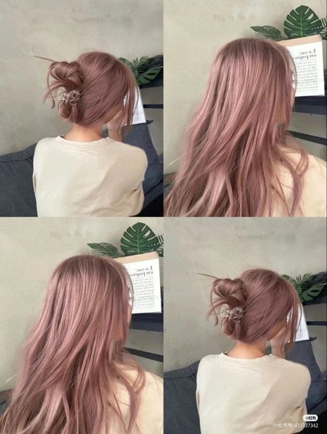 Brown To Pink Balayage, Lavender And Blonde Hair, Pink Hairstyles, Blond Rose, Pink Balayage, Light Pink Hair, Blonde Hair Brown Eyes, Hair Color Caramel, Ava Max