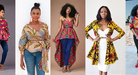 mediacongo.net - Actualités - Top 5 des hauts en pagne tendance en 2017 Ankara Blouse Styles, Ankara Tops Blouses, Red Colour Dress, Styles Ankara, Ankara Blouse, Kitenge Designs, Ankara Long Gown, Stylish Naija, Ankara Long Gown Styles