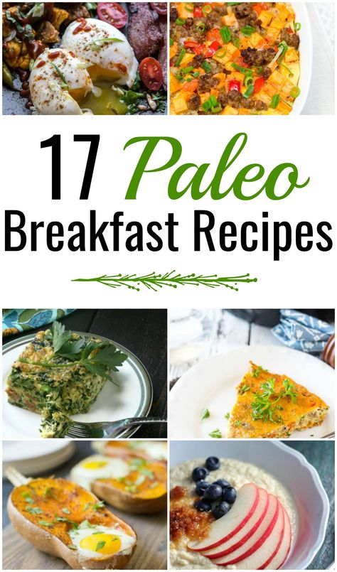 paleo breakfast recipes Paleo Breakfast Ideas, Healthy Paleo Breakfast, Paleo Breakfast Recipes, Aip Meals, Healthy Desayunos, Paleo Breakfasts, Morning Meals, Paleo Foods, Paleo Recipes Breakfast