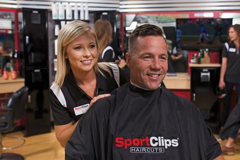 To Compete Against Other Salons, Sports Clips Made It Easier for Franchisees to Run Their Businesses Clips Hairstyles, Sport Clips Haircuts, Sport Clips, Sports Clips, Fresh Haircut, Clip Hairstyles, Athletic Hairstyles, Trendy Haircuts, Elegant Hairstyles