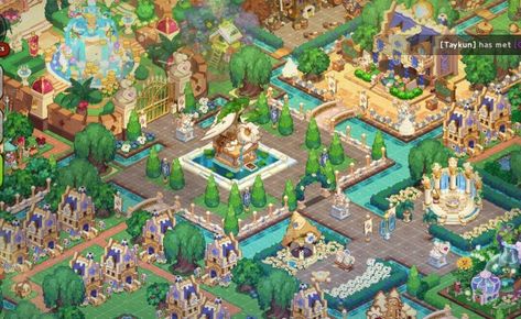 Cookie Run Kingdom Entrance Ideas, Crk Builds, Crk Ideas, Crk Layout, Kingdom Layout, Kingdom Ideas, Kingdom Design, Cookierun Kingdom, Cookie Kingdom