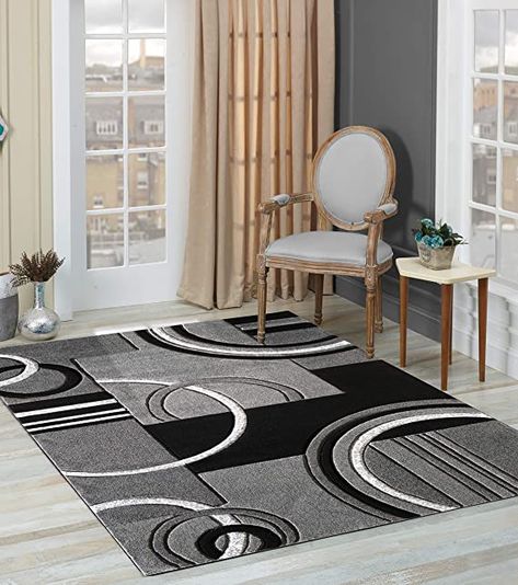 Amazon.com: GLORY RUGS Area Rug Modern 8x10 Grey Soft Hand Carved Contemporary Floor Carpet with Premium Fluffy Texture for Indoor Living Dining Room and Bedroom Area: Home & Kitchen Home Office Essentials, Client Board, Living/dining Room, Contemporary Floor, Fluffy Texture, Soft Flooring, Best Living Room, Theater Room, Stylish Rugs