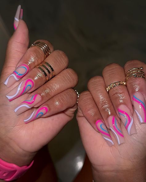 These colors are so cuteeee #nailsnailsnails #nailsofinstagram #showyourclaws #art #lines#blacksnailedit#thenailconnectionxo… | Instagram Beige Nails Design, All Nails, Beige Nails, F U, July 31, Nails Nails, You Nailed It, Nail Designs, Nail Polish