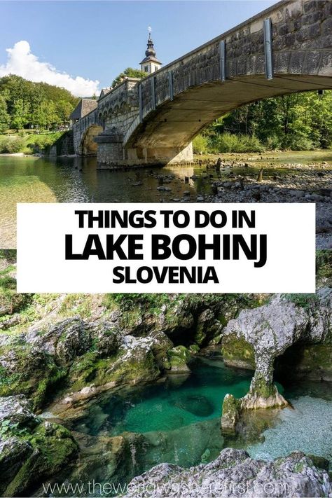 Planning a visit to Lake Bohinj, Slovenia? Check out all of the amazing things to do in this beautiful Alpine lake! Visit Slovenia, Slovenia Travel, Julian Alps, National Park Photos, Lake Bled, Backpacking Europe, Europe Travel Tips, European Travel, Slovenia