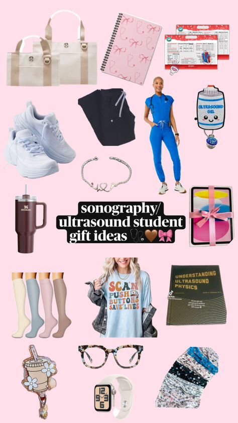 #sonography#sonographystudent#healthcarestudent#giftideas#gift#birthday#ultrasound#student#ultrasoundstudent#ultrasoundtech#futuresonographer#futureultrasoundtech Sonography Aesthetic, Ultrasound Technician School, Ultrasound Student, Sonography Student, Nursing Goals, Ultrasound Technician, Future Jobs, Ultrasound, Student Gifts