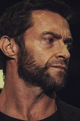 Woof,Woof,love my Wolverine! Wolverine Beard, Hugh Jackman Australia, Logan Wolverine Hugh Jackman, Logan Howlett, Wolverine Logan, Men's Facial Hair, Mens Facial Hair Styles, Epic Beard, Wolverine Hugh Jackman