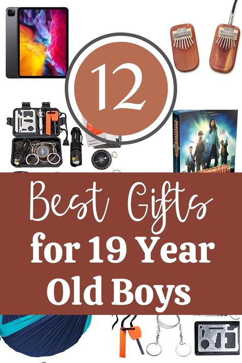 Looking for gift ideas for young men or teenager boys? Check out our list of 12 awesome gift ideas you can gift your brother, best friend or boyfriend. It includes items you can gift for any occasion like Christmas, Birthdays or Anniversary. Gift for him | Gift for Men| Gift for Guys | The Best Gift | Best Gift Ever| Gift for Teens| Gifts For Young Men, Non Toy Gifts, Cool Gifts For Teens, Presents For Boys, Birthday Activities, Gifts For Teen Boys, Christmas Gifts For Boys, 18th Birthday Gifts, 16th Birthday Gifts