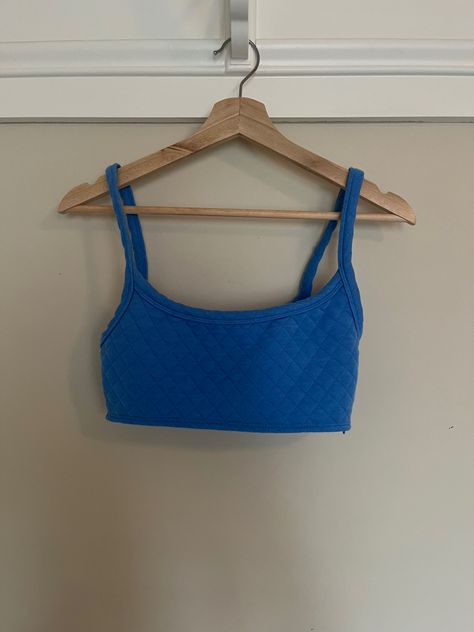 size 4 Princess Polly, Crochet Top, Sports Bra, Size 4, Bra, Crochet, Women's Top, Blue