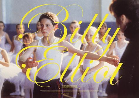 billy elliot alternate poster for korean 2017 theather rerelease Art Of The Title, Title Ideas, Billy Elliot, 카드 디자인, Movie Posters Design, Title Design, Alternative Movie Posters, Title Card, Movie Titles