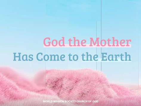 God the Mother Has Come to the Earth

#GodtheMother #GodtheFather #ElohimGod
#WorldMissionSocietyChurchofGod #WMSCOG 
#NewCovenant #Passover #Sabbath
#ChristAhnsahnghong God The Mother, Heavenly Mother, Wallpaper Minimalist, Kingdom Of Heaven, Losing A Child, Live Forever, God The Father, Living Forever, Eternal Life