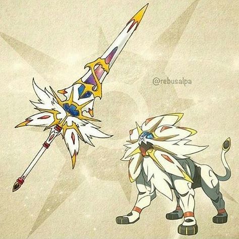 Solgaleo sword ⚔️ Credits: @rebusalpa • —————–—––—————–—–– Follow if you're new for more Pokemon Content and more  • ❤️Leave a Like/Comment on my recent posts!  • Turn on post notifications! •  Tag your friends!  —————–—––—————–—–– • hανє α gσσ∂ ∂αу/ɴɪɢʜᴛ! Pokemon Solgaleo, Hunter Pokemon, Solgaleo Pokemon, Mega Pokemon, Pokemon Gijinka, Pokemon Fusion, Pokemon Drawings, Pokemon Fan Art, Cool Pokemon