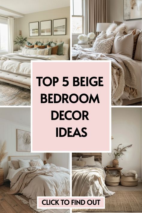 🖼️ Is your bedroom ready for a refresh? Check out our essential guide to beige bedroom walls and more! Perfect your bedroom interior with our top beige bedroom design tips. Click now to start transforming your space! Throw Pillows For Beige Bedding, Beige Linen Duvet Cover, Bed Cushions Ideas, Beige Bedframe Bedroom Ideas, Khaki Bedroom Ideas, Minimal Small Bedroom, Cream And Beige Bedroom, Beige Bedroom Paint, Beige Bedroom Walls