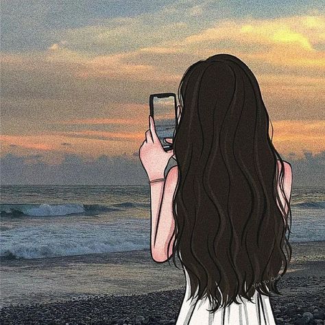 Insecure Profile Picture, Insecure Pfp, Insecure Picture, Aesthetic Profile Picture Cartoon Soft, Emotional Painting, Bff Drawings, Pretty Wallpapers Tumblr, 수채화 그림