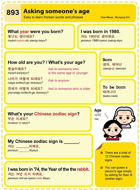 893-Asking age Learn To Speak Korean, Korean Verbs, Korean Grammar, Learning Korean Grammar, Korean Slang, Korean Text, Speak Korean, Learn Basic Korean, Korean Age