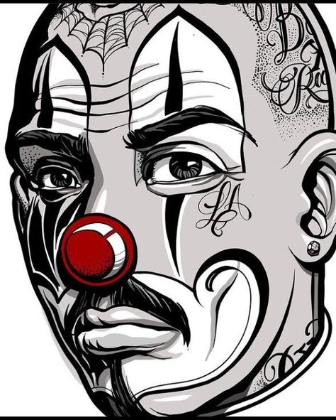 Prison Drawings, Pop Art Marilyn, Girly Graphics, Chicano Love, Trill Art, Clown Tattoo, Prison Art, Chicano Style Tattoo, Cholo Art