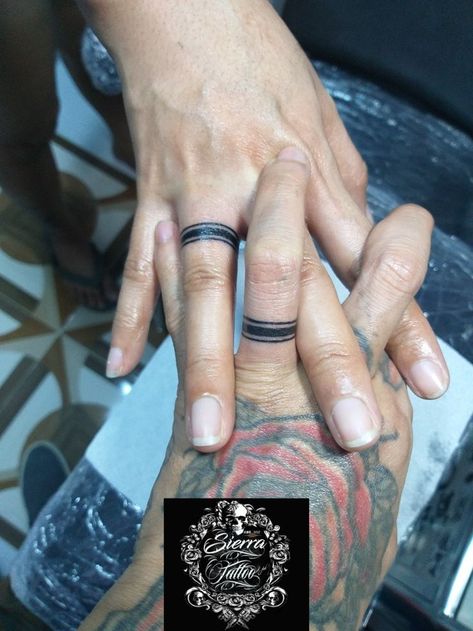 Men’s Tattoo Wedding Bands, Men’s Wedding Band Tattoo, Mens Ring Tattoo, Wedding Band Tattoo Men, Ring Tattoo For Men, Bracelet Tatoos, Marriage Ring Tattoos, Wedding Ring Tattoo For Men, Wedding Nostalgia