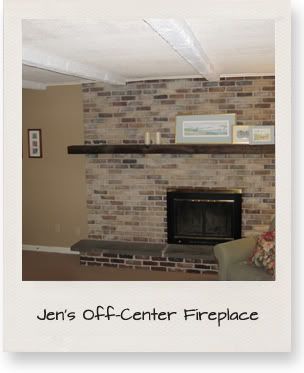 Pick My Presto | The Lettered Cottage Fireplace Makeover Stone, Fireplaces Makeover Modern, Corner Stone Fireplace, Stone Fireplace Makeover, The Lettered Cottage, Lettered Cottage, White Brick Fireplace, Simple Fireplace, Cottage Fireplace