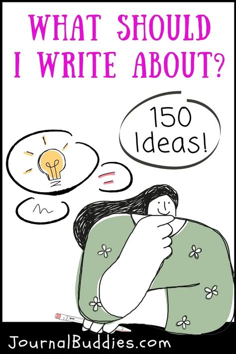 Whether you want to write a short story, begin journaling, or simply explore the list of ideas and fun new topics, we’ve got you covered with 150 new things to write about. What Should I Write About, Begin Journaling, Things To Write About, Write A Short Story, Free Writing Prompts, Things To Write, Journal Prompts For Kids, Journal Topics, Daily Journal Prompts