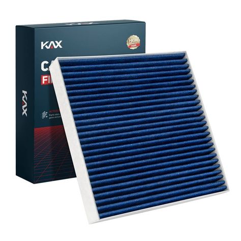 KAX Cabin Air Filter, GCF014(CF11182) Cabin Filter Replacement for Civic, CRV, RDX, Fit, Clarity, Insight, CRZ, TLX, HRV, Ody Cabin Air Filter, Activated Carbon, Cr V, Air Filter, Filter, Cabin