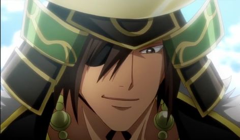 Sengoku Musou, Date Masamune, Samurai Warrior, Anime, Art