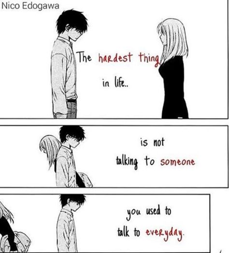 Friends To Lovers To Strangers, Lovers To Strangers, Strangers To Friends, Anime Love Quotes, Friends To Lovers, Manga Quotes, Anime Quotes Inspirational, Quotes Deep Feelings, Anime Quotes