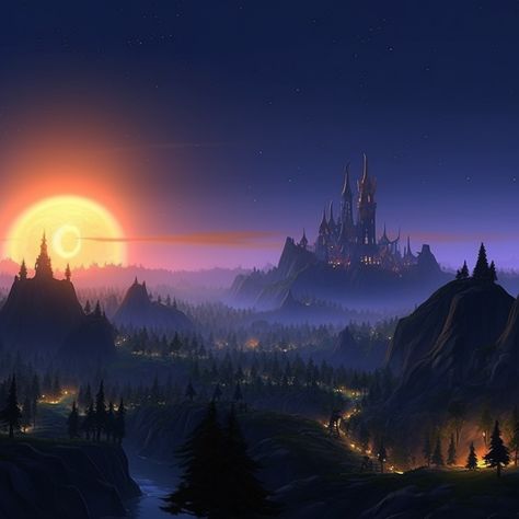 Stormwind City, Warcraft Art, World Of Warcraft, Art