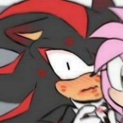 Shadow X Amy Pfp, Amy And Shadow Matching Pfp, Amy X Shadow Matching Pfp, Shadamy Matching Icons, Shadow And Amy Matching Pfp, Amy Sonic, Shadow And Amy, Match Pfp, Purple Girl