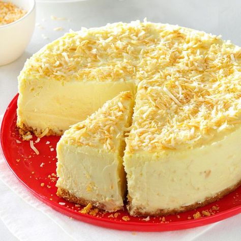 White Chocolate Cheesecake Recipes, Chocolate Cheesecake Recipe, Coconut Baking, Biscuits Graham, Coconut Dessert, Coconut Cheesecake, Chocolate Cheesecake Recipes, White Chocolate Cheesecake, Cheesecake Recipe