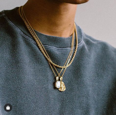 Men's necklace｜Mens accessory& Mens jewelry｜Mens best necklace｜Necklace outfits｜Sliver necklace, #rings #jewelry #ring #earrings #jewellery #necklace #fashion Mens Necklace Fashion, Mens Accessories Necklace, Best Necklace, Guy Fashion, Gold Necklace For Men, Necklace Mens, Jewelry Mens, Mens Gold Jewelry, Mens Jewelry Necklace