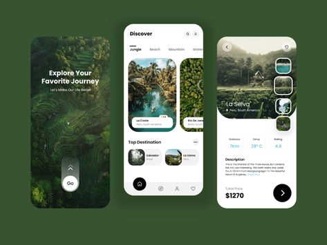 Floral Site Inspo Mobile App Prototype Design, Creative App Design, Xd Adobe, Application Ui Design, Desain Ux, Trip Planner App, Ux Design Mobile, Ui Ux 디자인, Ux App Design