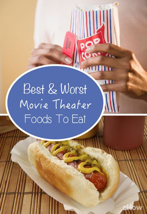 Best and Worst Movie Theater Foods to Eat (And Easy Snacks to Sneak In Movie Theater Food Ideas, Movie Theater Snacks To Sneak In, Best Movie Snacks, Healthy Movie Theater Snacks, Movie Theater Food, Healthy Movie Snacks, Movie Theater Snacks, Heathy Snack, Movie Night Food