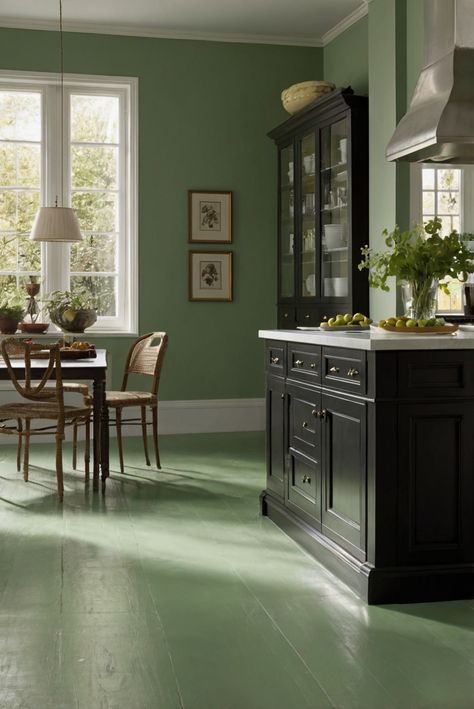 1. kitchen flooring options
2. kitchen renovation ideas
3. kitchen design trends
4. modern kitchen flooring Painted Kitchen Floors, Dark Kitchen Floors, Dark Brown Floor, Light Oak Floors, Light Floors, Kitchen Decor Styles, Choosing Paint Colours, Dark Floors, Brown Floors