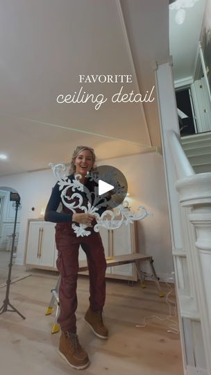 106K views · 15K reactions | ✨Don’t forget to always look 👀 up! ✨

If you don’t know by now … CEILING are one of my all time favorite things to do 👩🏼‍🔧 These decorative mouldings and trim make such an amazing impact in this space. | Jessie 👩🏼‍🔧~ DIY & Design | Izzamuzzic · Hymn For The Weekend Mouldings And Trim Ideas, Ceiling Molding Ideas, Normandy House, Hymn For The Weekend, Molding Ceiling, Texture Ideas, Diy Ceiling, Ceiling Ideas, Trim Work