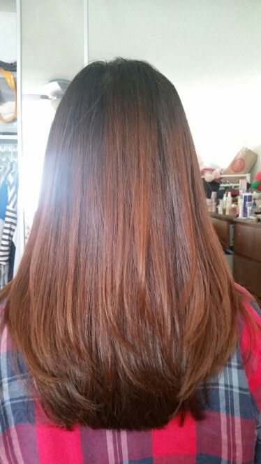 New haircut. Layered hair. Medium length. Straight ends. Low layers. Dyed. Hair Medium Length Straight, Low Layers, Layered Hair Medium, Haircut Layered, Medium Hair Color, Haircuts Ideas, Medium Layered Haircuts, Long Layered Haircuts, Long Brown Hair