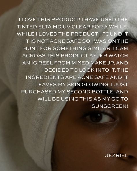 Glowing reviews and glowing skin! ✨ Our client switched from a non-acne safe sunscreen to our Inzicable Sunscreen and loved her results! Perfect for acne prone skin, the Inzicable Sunscreen protects your skin from UV rays AND irritation! Get your glow on! Shop our products at oathology.com . . . #flawlessskin #flawlessskincare #morningskincare #nightimeskincare #eveningskincare #skincareroutines #antiwrinkle #sciencebasedbeauty #glowingskin #skincareroutine #naturalskin #skincaretips #organ... Elta Md Uv Clear, Flawless Skin Care, Elta Md, Safe Sunscreen, Morning Skincare, Flawless Skin, Acne Prone Skin, Uv Rays, Anti Wrinkle