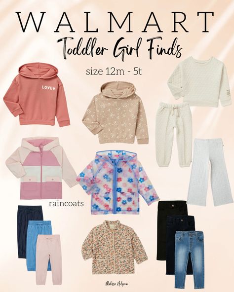 Toddler Girl Outfit Inspo. Toddler Girl affordable clothes. Walmart Finds for Toddler Girl #toddler #toddlerfashion #fashion #aestheticoutfit #kids #kidswear #walmartfashion #walmartfinds #toddlerlife Toddler Girl Winter Dress, Clothes Capsule, Toddler Girl Pack Sporty Set, Toddler Girl Cardigan, Toddler Girl Pack T Shirts, Toddler Girl Clothes, Toddler Girl Outfit, Old Navy Baby/toddler Sets, Walmart Fashion