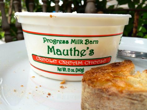 Creole Cream Cheese from Mauthe's Farms are part of the heritage revival of the product in New Orleans. | One tomato, two tomato Creole Cream Cheese Recipe, Substitute For Yogurt, Creole Cream Cheese, Nola Recipes, Cream Cheese Recipe, Spreadable Cheese, Low Histamine, Burrata Cheese, Cheese Making